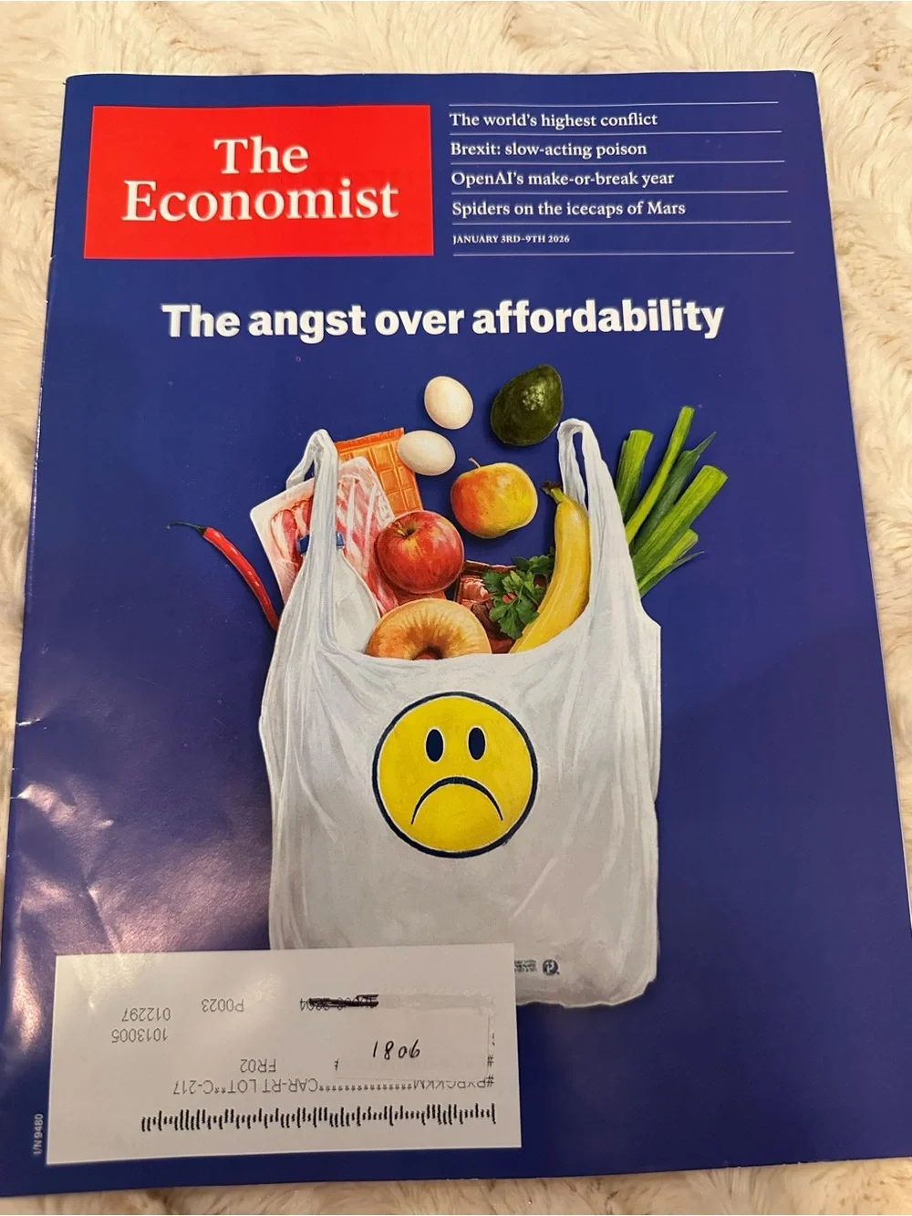 Lot Of 12 Magazines The Economist Architectural Digest New York People 2025-2026